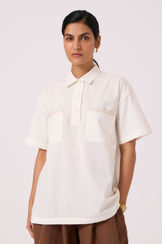 Alyosha Handwoven Embroidered Shirt