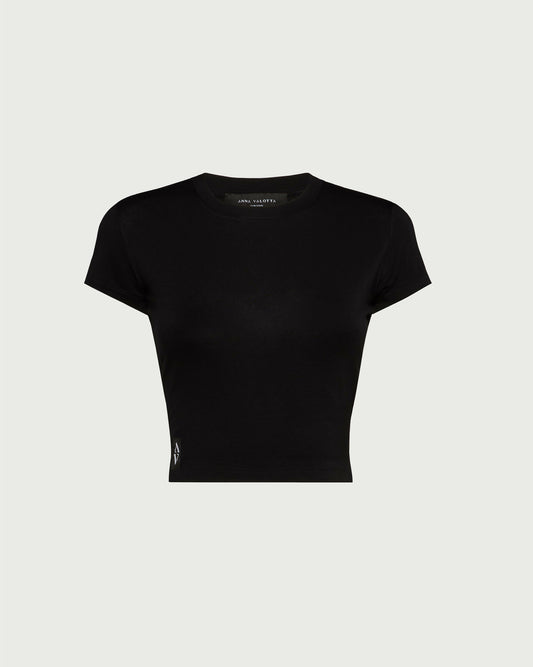 Crop top T-shirt Kyoto in Bamboo fiber